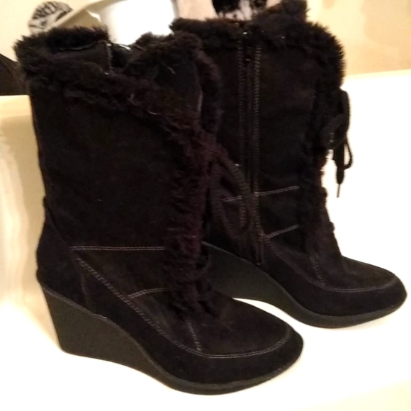 Route 66 wedge boots - Picture 1 of 7